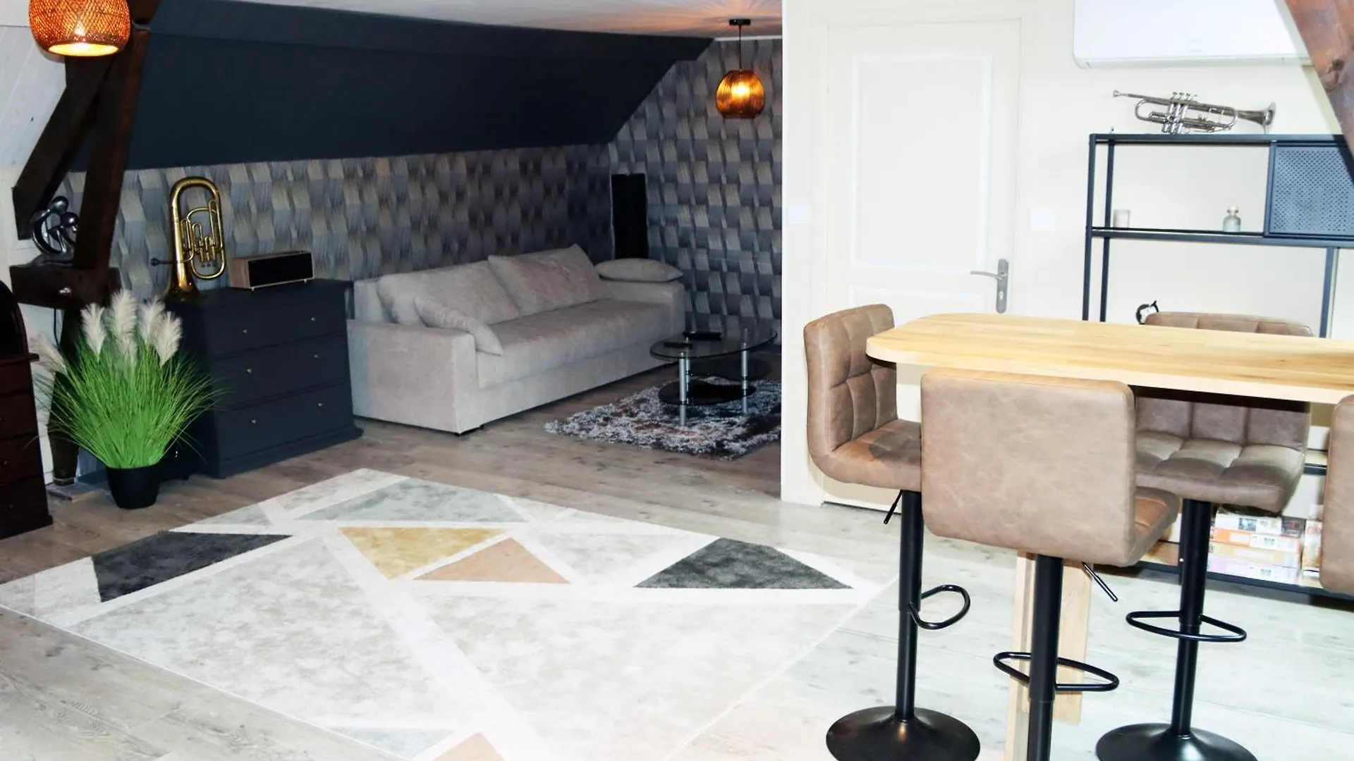 Lägenhet Logement Cosy Type Loft Pres De Saint Quentin Marcy